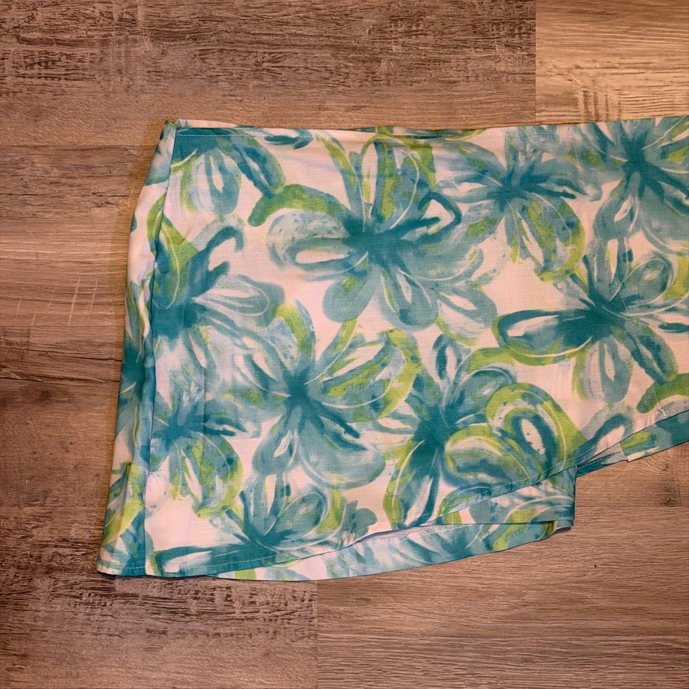 Tropical Floral Mini Skirt